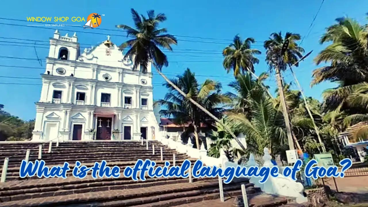 What is the official language of Goa?
